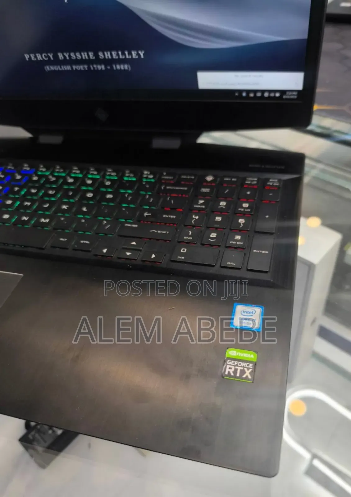 New Laptop HP Omen 17 16GB Intel Core I7 SSD 512GB