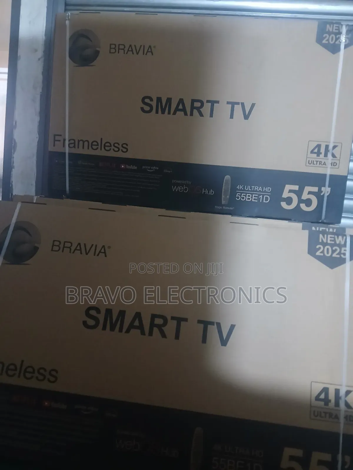 Bravia 55” Frameless Smart Tv 2025 – Elegance Meets Power!