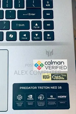 New Laptop Acer Predator Helios Neo 16 16GB Intel Core Ultra 9 SSD 1T