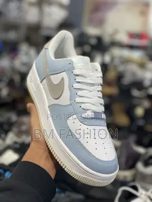 Af1 Air Force 1 Light Blue Mens Sneakers