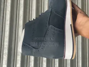 Genuine Clarks Chelsea Boots With Laces Blue Black