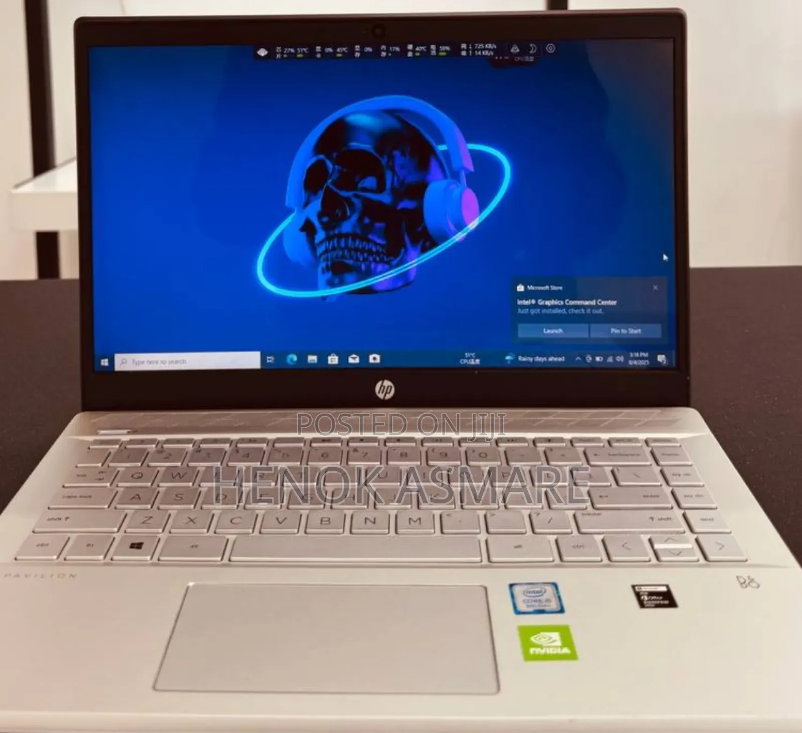 New Laptop HP Pavilion 15 8GB Intel Core I5 SSD 256GB