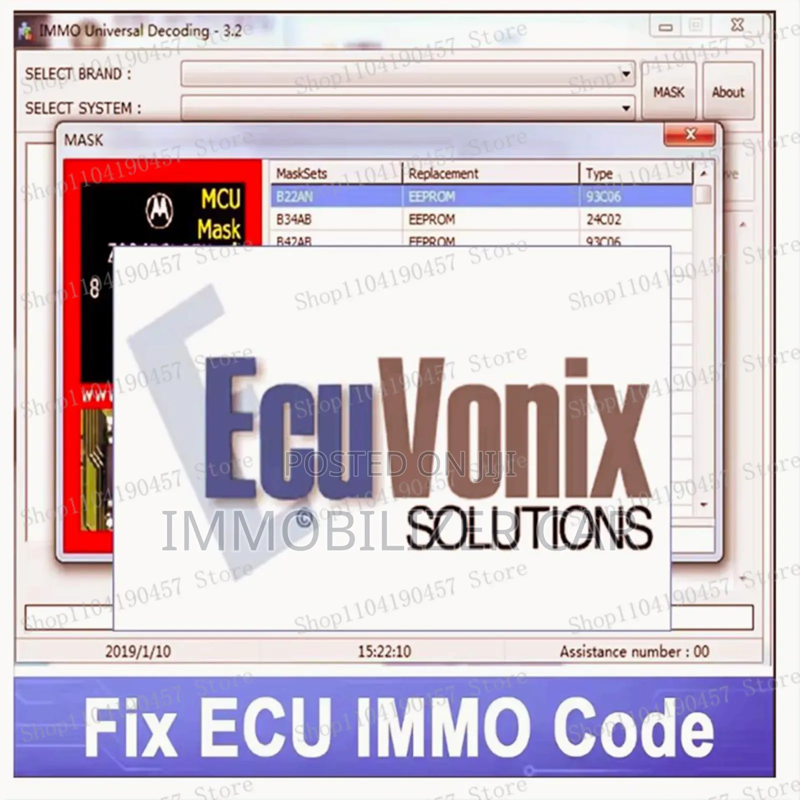 Immo Universal Decoding 3.2 + Keygen - Immo -