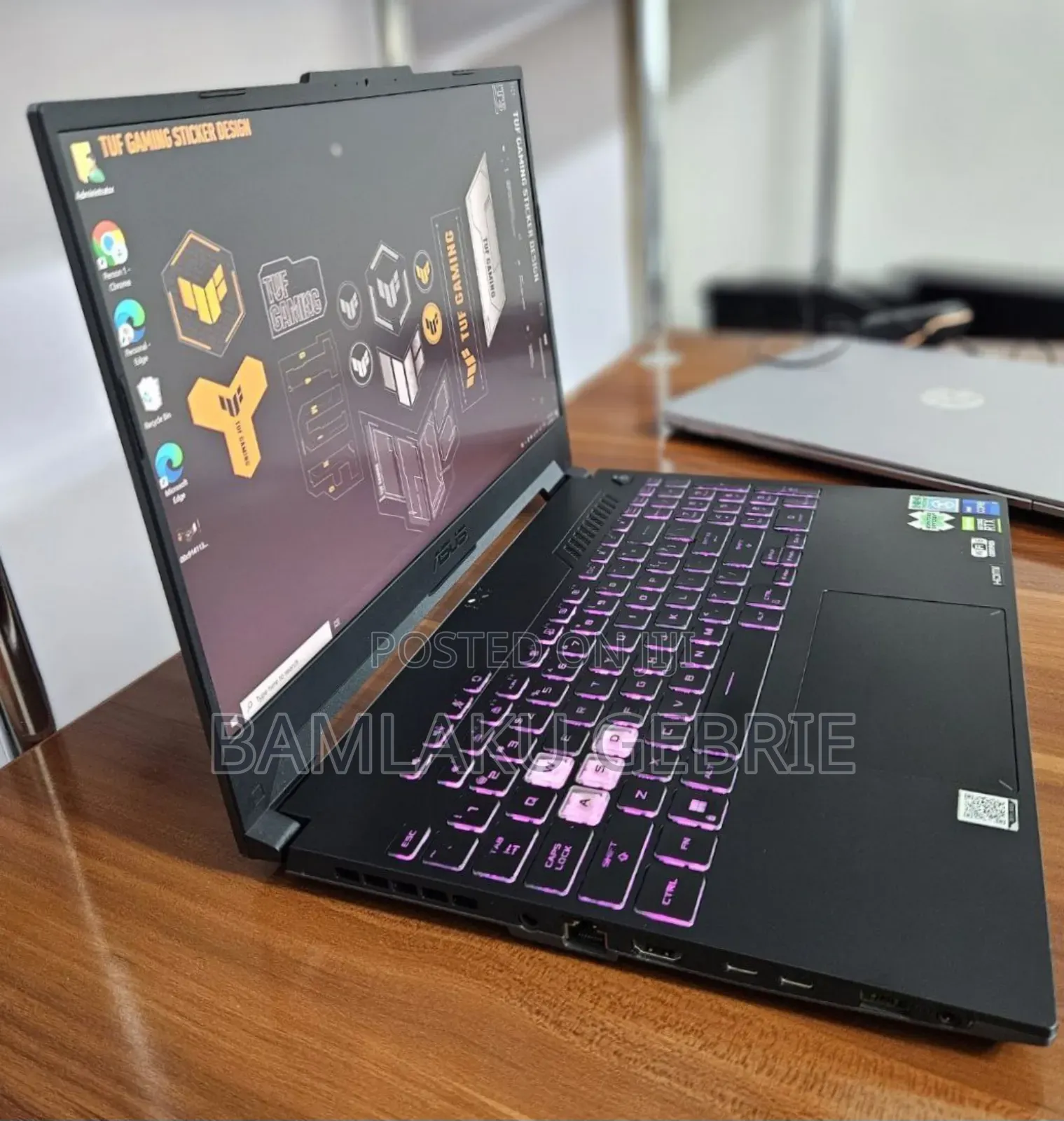 New Laptop Asus TUF Gaming A15 16GB AMD Ryzen 7 SSD 512GB