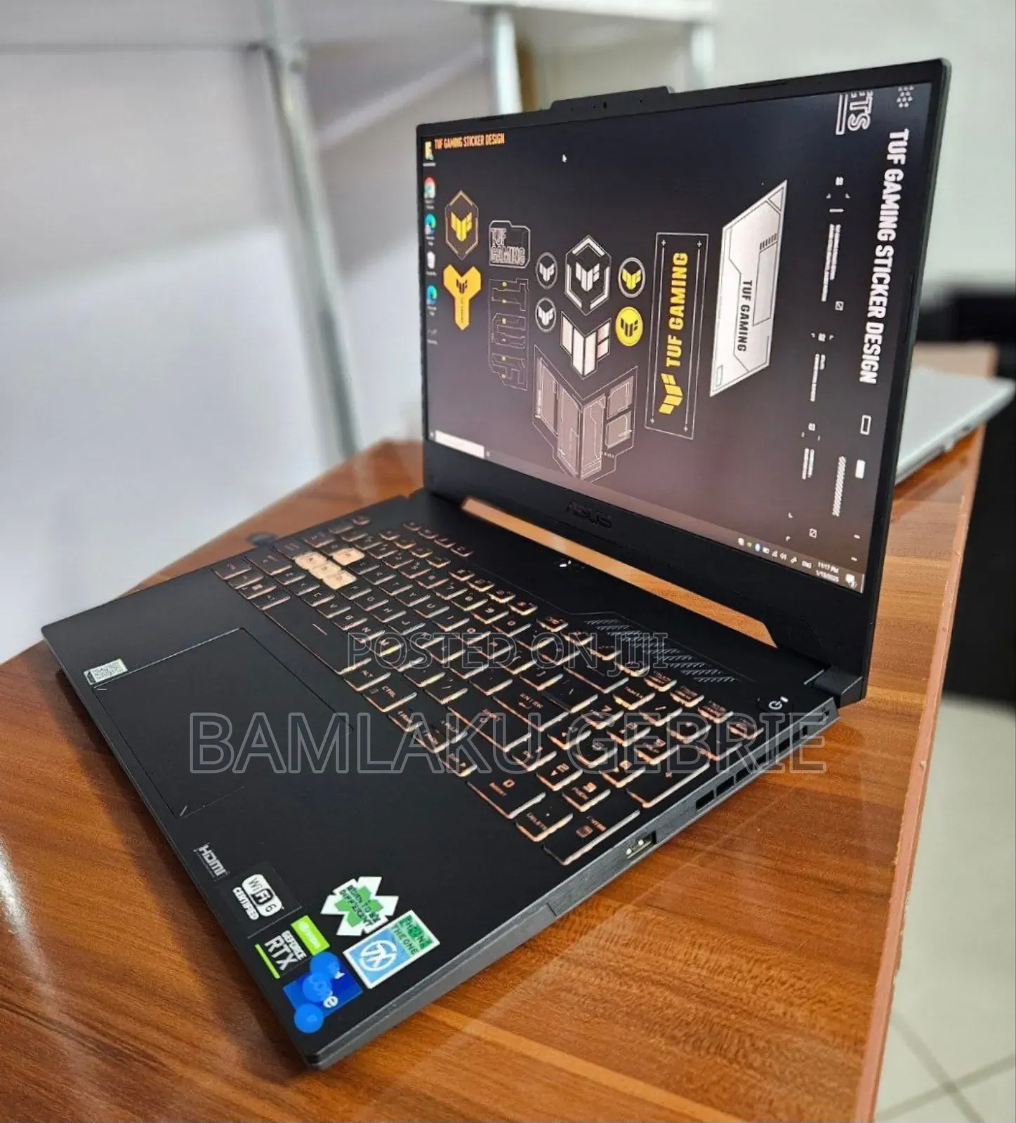 New Laptop Asus TUF Gaming A15 16GB AMD Ryzen 7 SSD 512GB