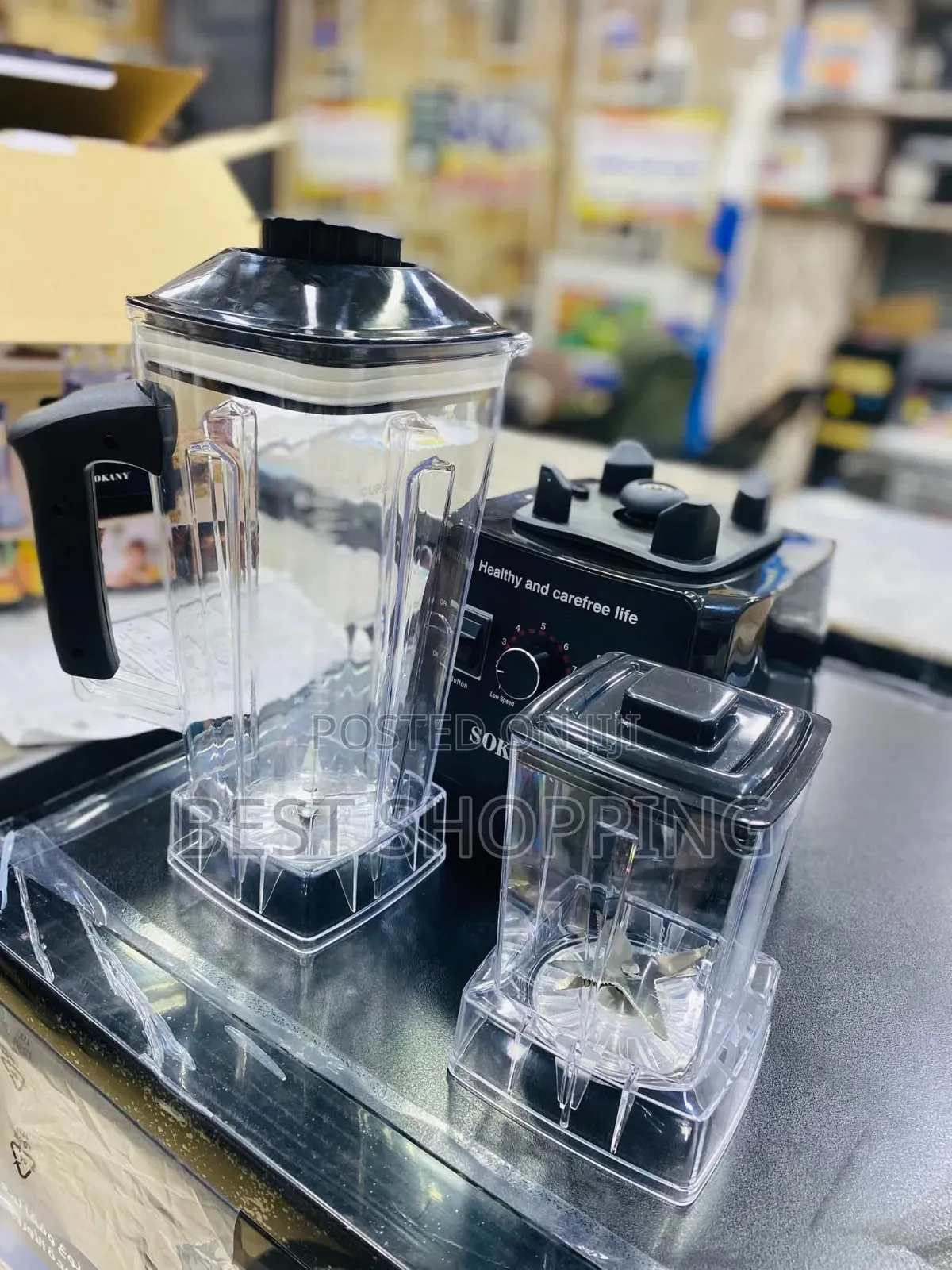 Sokany Commercial Blender 2.5 Liter Heavy Blender 5000 Watts