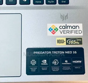 New Acer Predator Helios Neo 16 16GB Intel Core Ultra 9 SSD 512GB