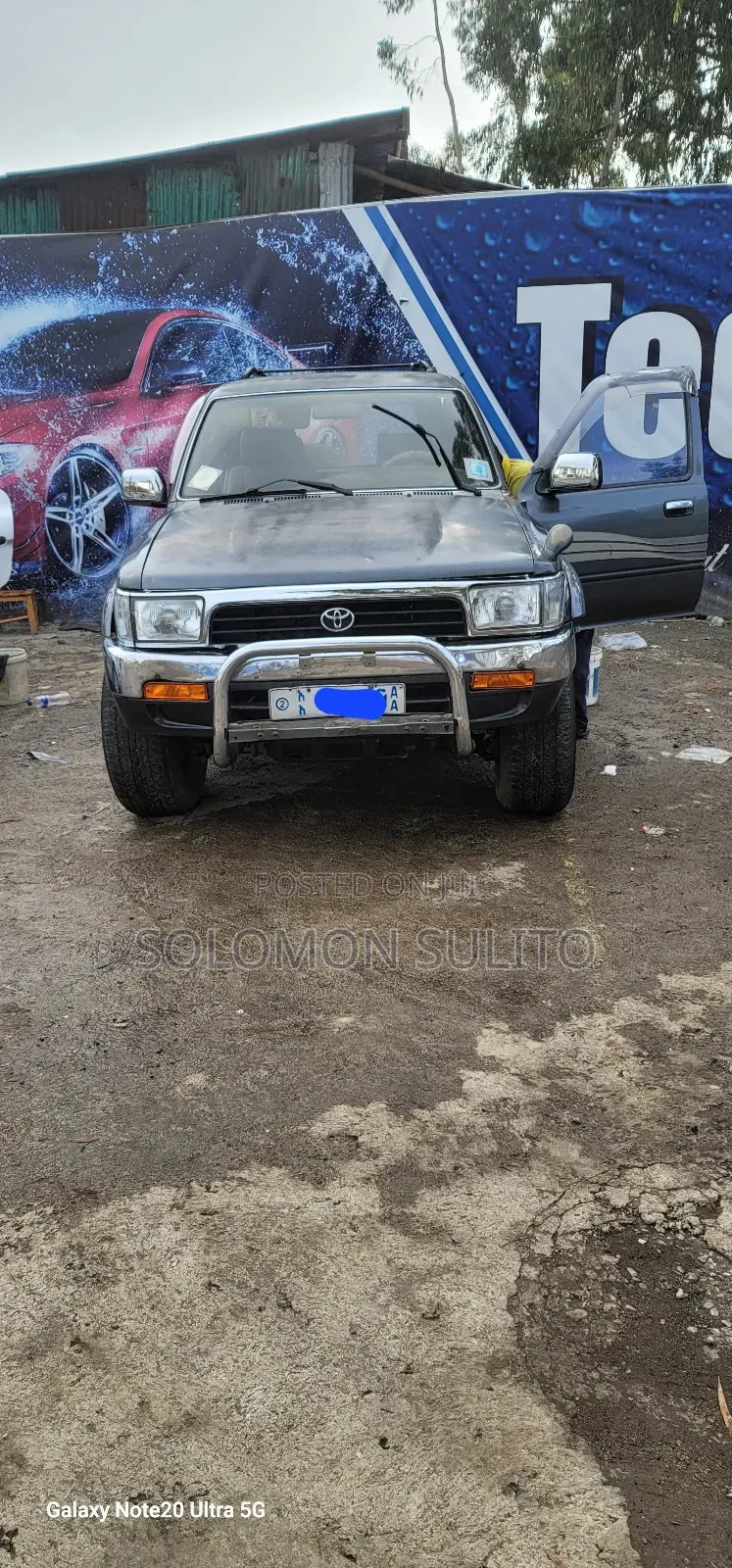 Toyota Hilux Surf 2.4DT 5dr 1992 Gray
