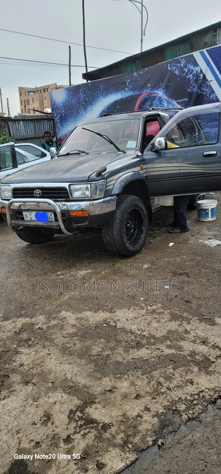 Toyota Hilux Surf 2.4DT 5dr 1992 Gray