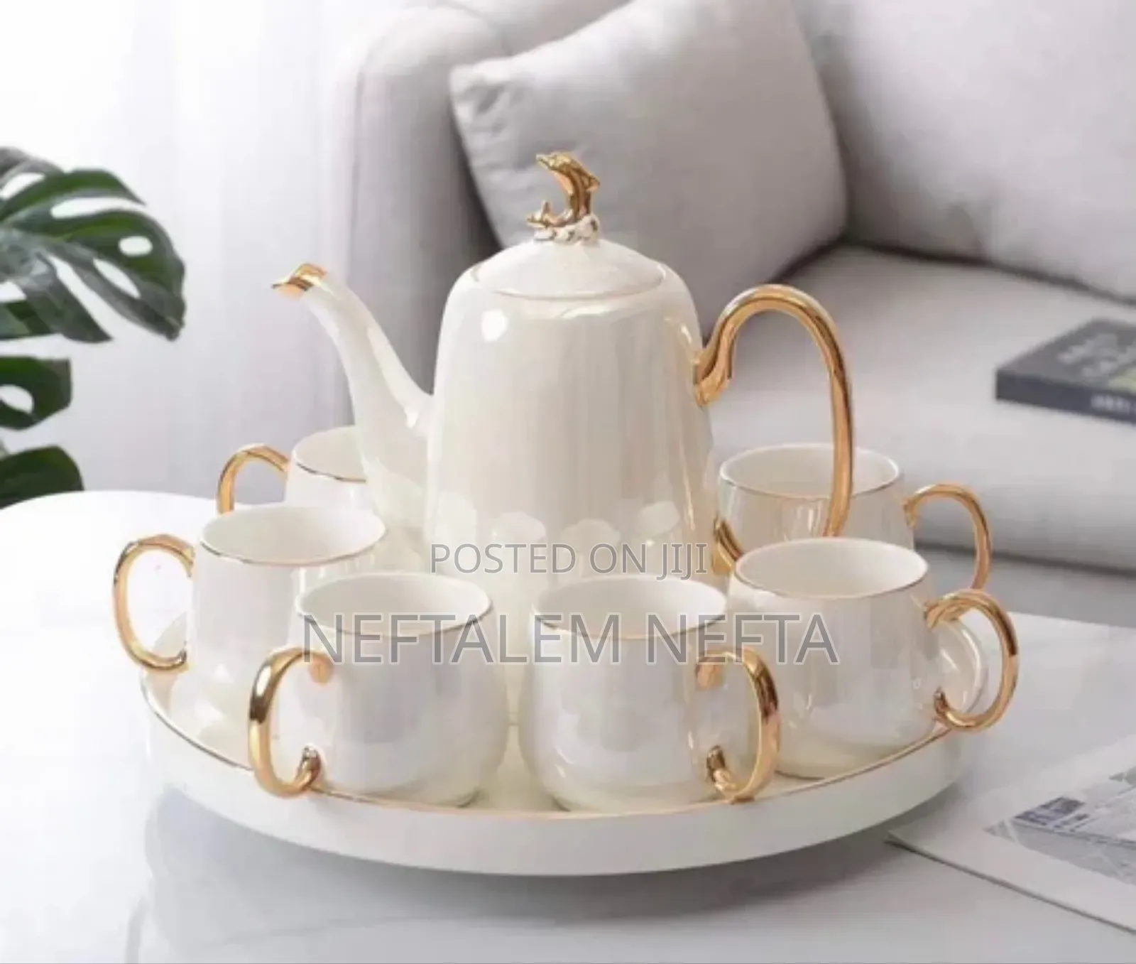 Ceramic Milk and Tea Complet Set