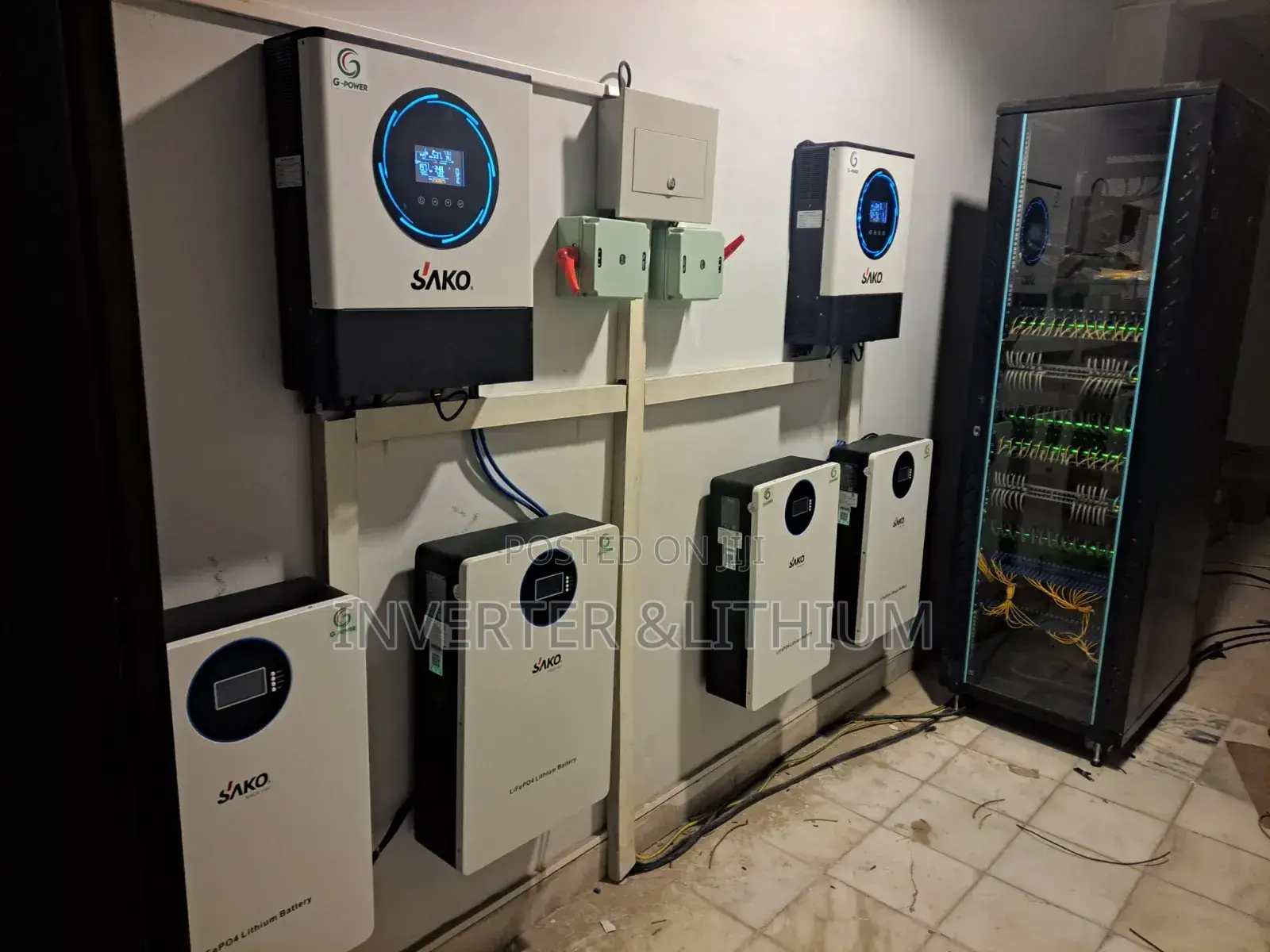 Hybrid Inverter Lithium Ion Battery/Power Backup/