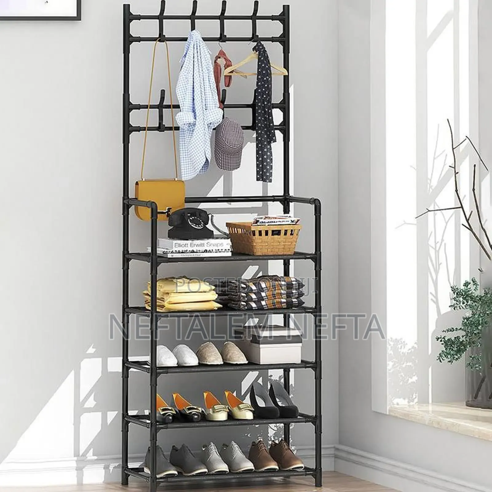 New Simple Floor Clothes Rack