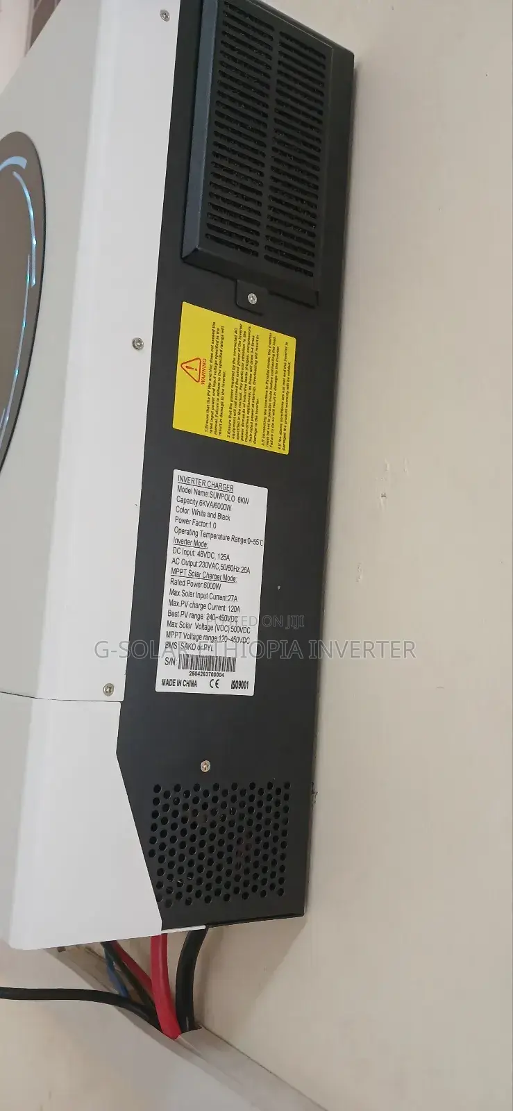 G-Power Solar + Battery Storage – Reliable Power for Ethiopian Homes