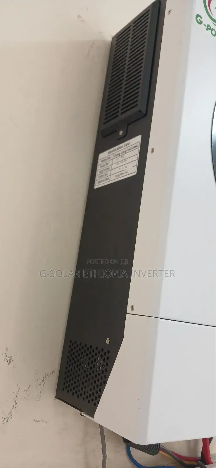 G-Power Solar + Battery Storage – Reliable Power for Ethiopian Homes