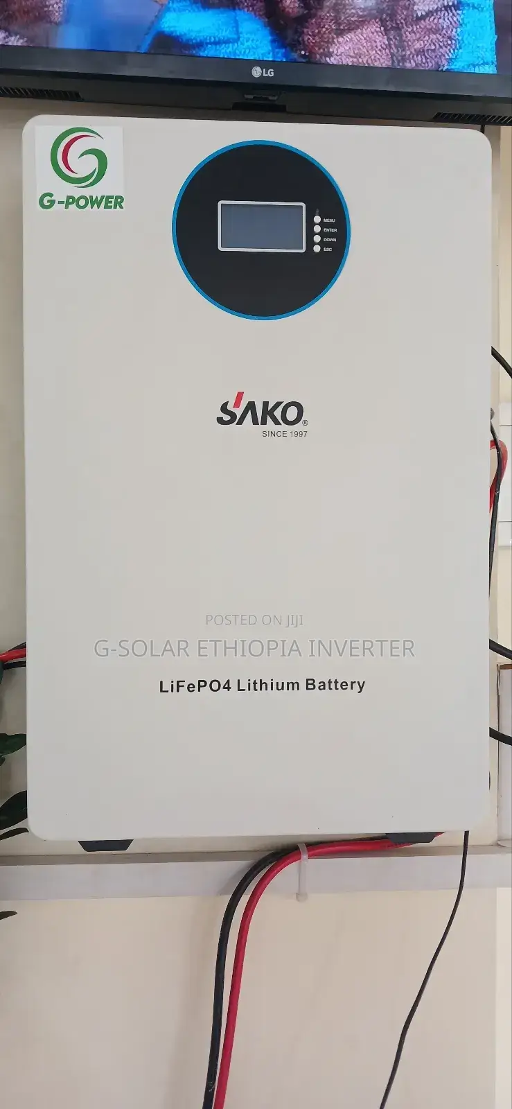 G-Power Solar + Battery Storage – Reliable Power for Ethiopian Homes