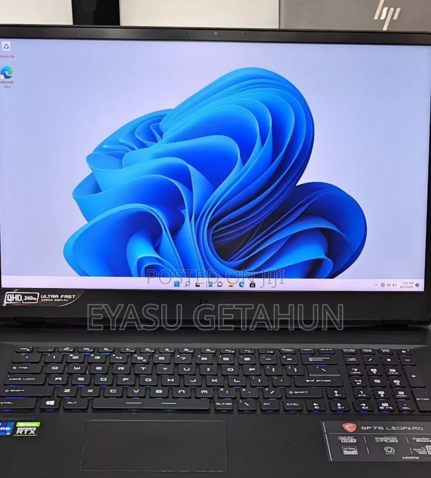 New Laptop MSI GP75 Leopard 16GB Intel Core I7 SSD 1T