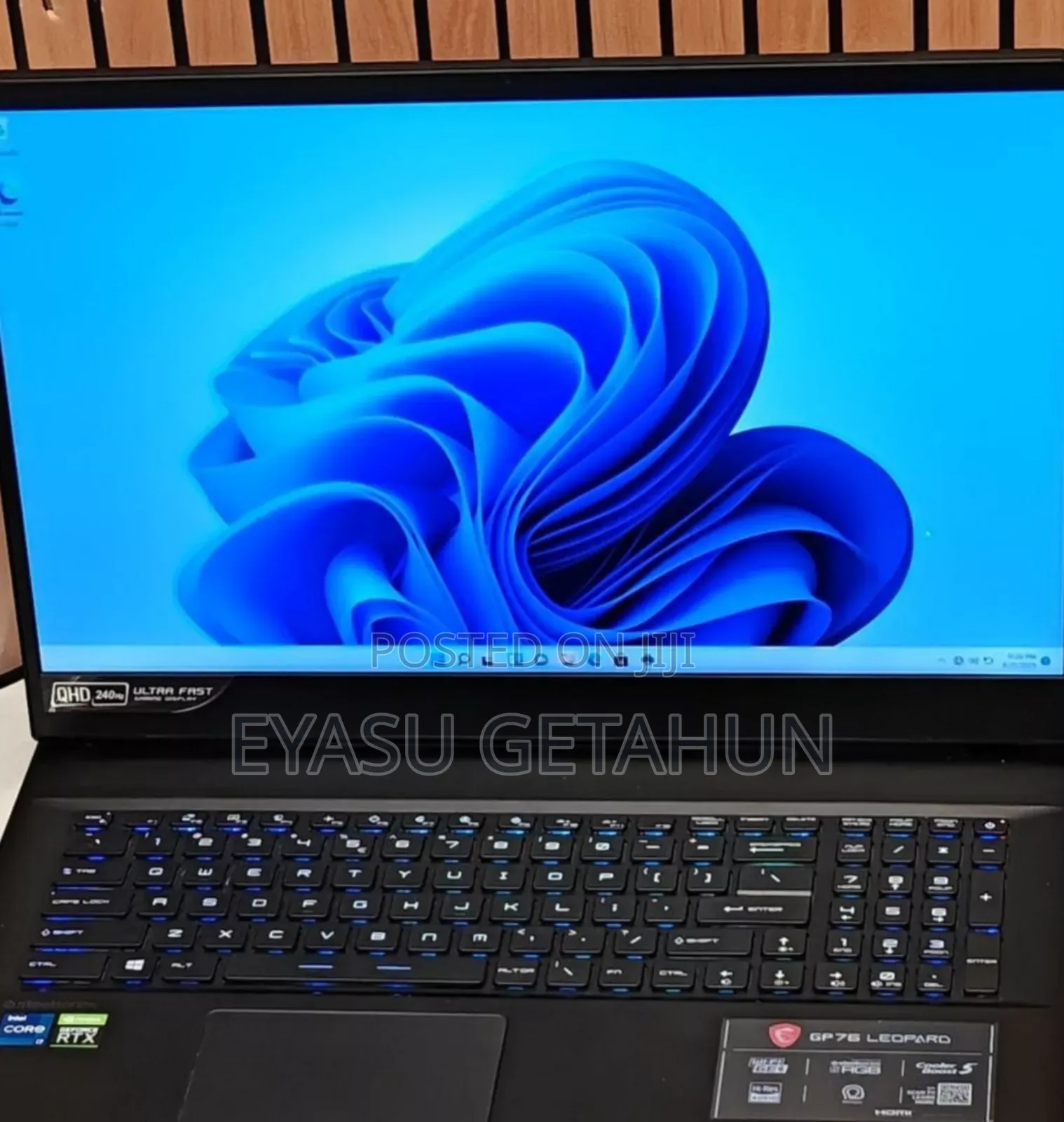 New Laptop MSI GP75 Leopard 16GB Intel Core I7 SSD 1T