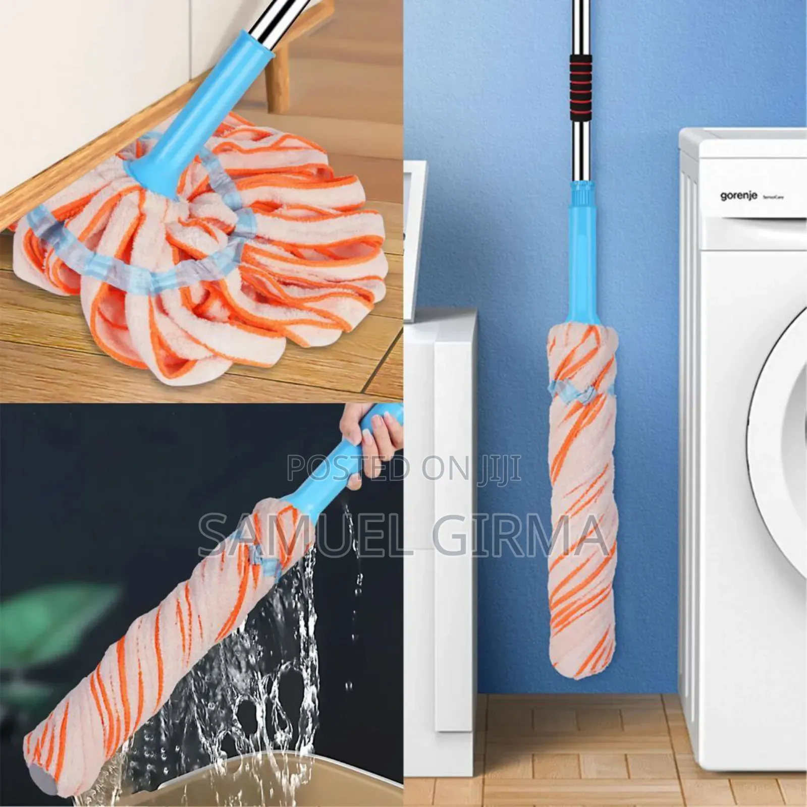 Selft Twisted Microfiber Spin Mop