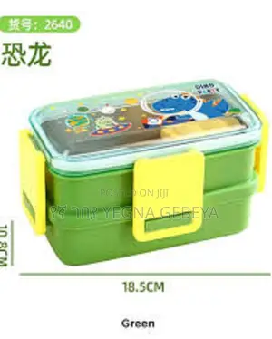 Photo - Double Layer Stainless Steel Lunch Box