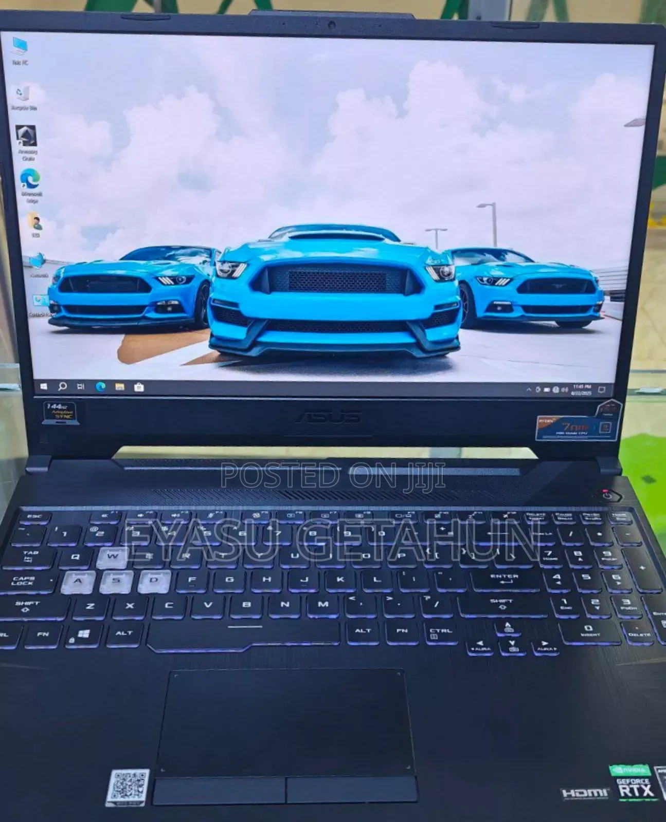 New Laptop Asus TUF Dash F15 16GB AMD Ryzen 7 SSD 512GB