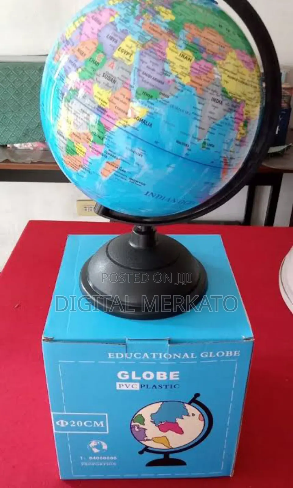 Educational Globe -20cm (Pvc Plastic)
