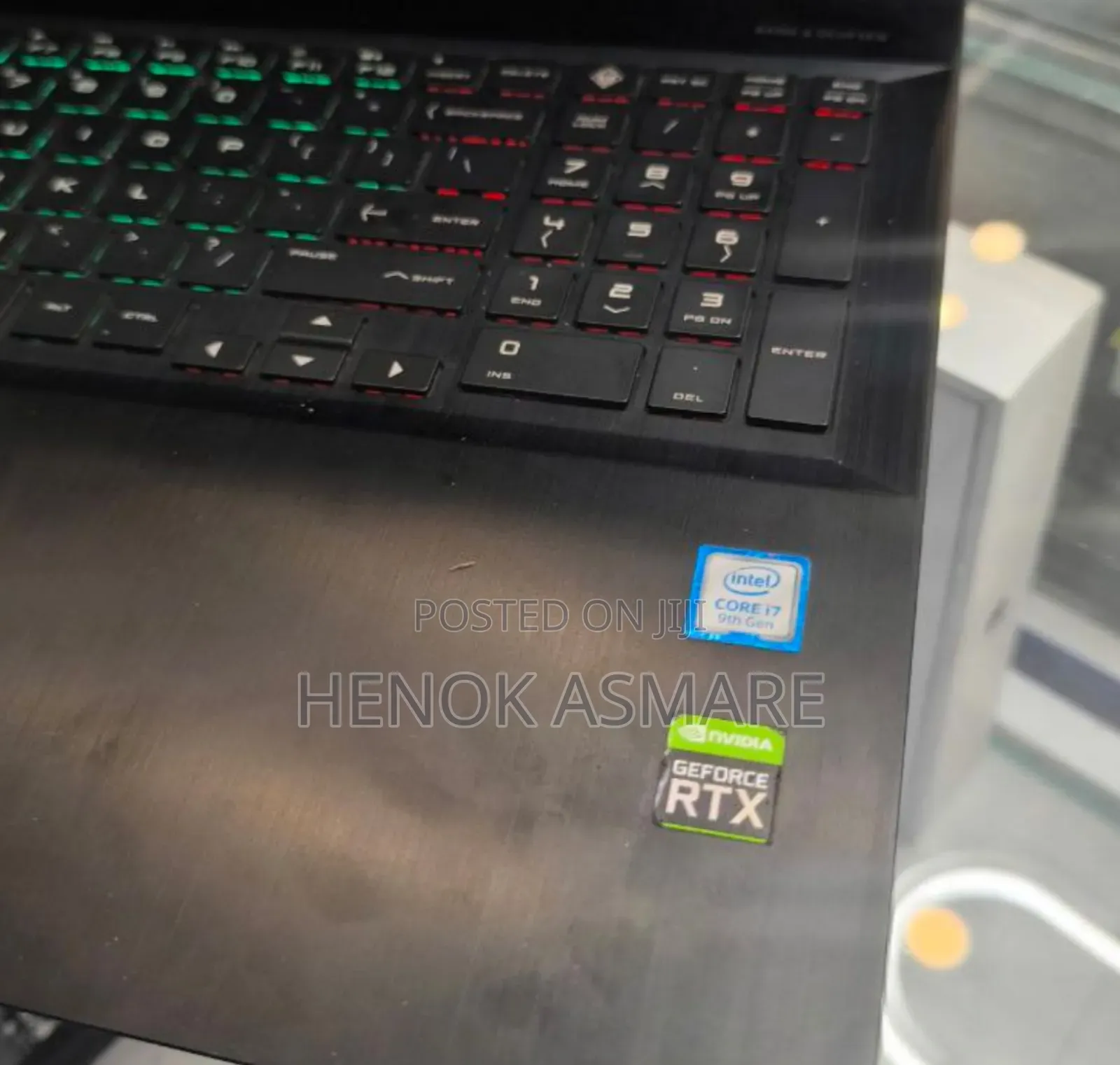 New Laptop HP Omen 17 16GB Intel Core I7 SSD 512GB