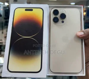 Photo - New Apple iPhone 14 Pro Max 256 GB Gold
