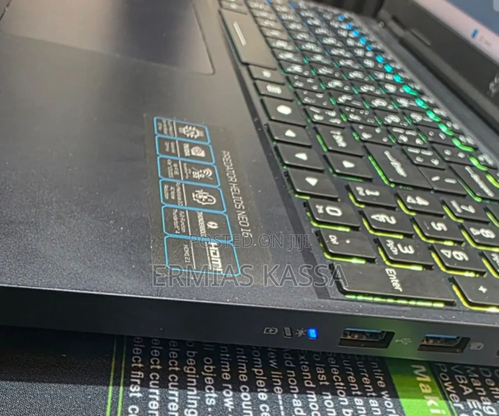 New Laptop Acer Predator Helios Neo 16 16GB Intel Core I9 SSD 1T