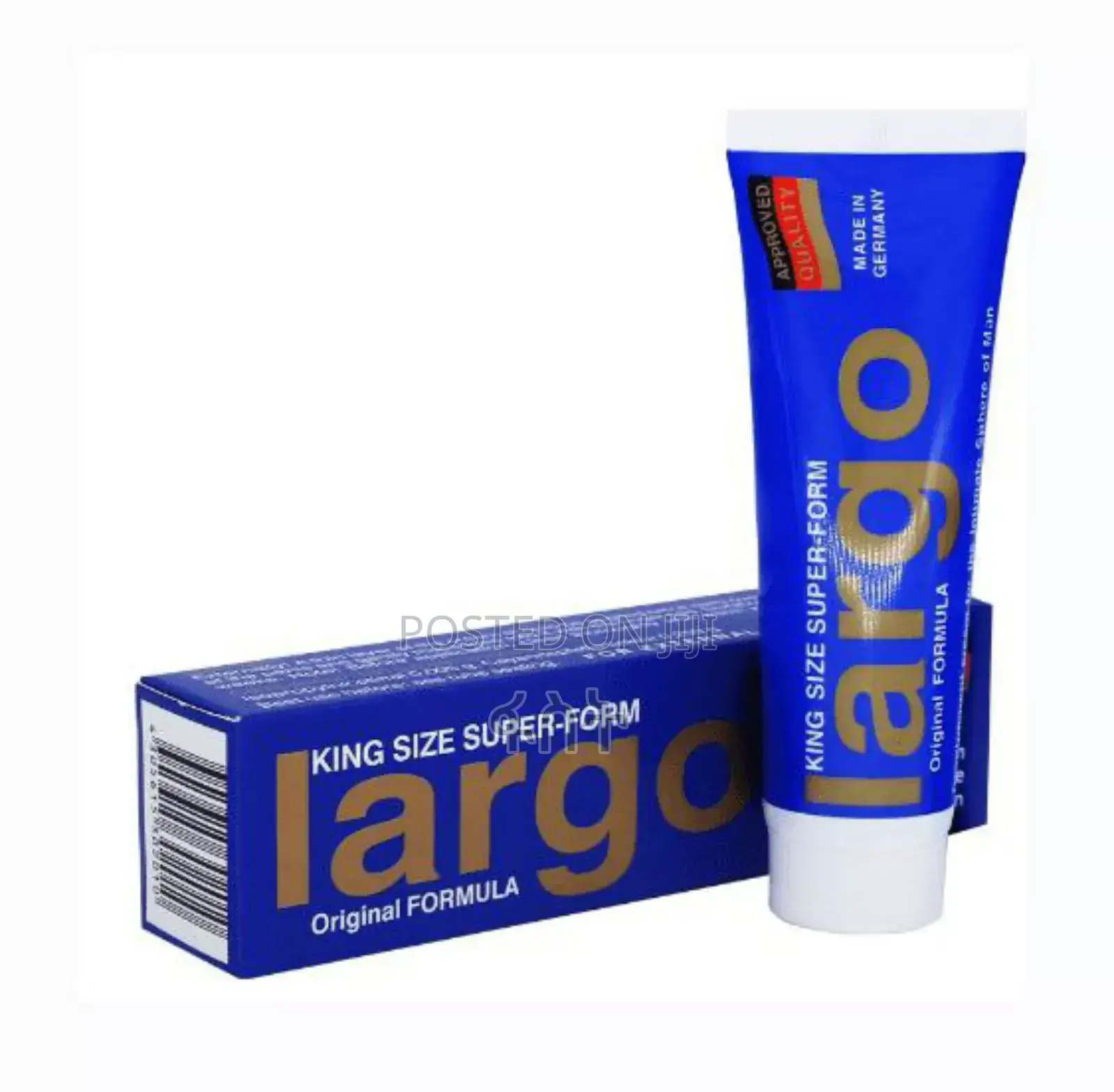 በlargo Potency ክሬም የወንድ ብልትዎን ዙሪያ እና ርዝመት ይጨምራሉ።