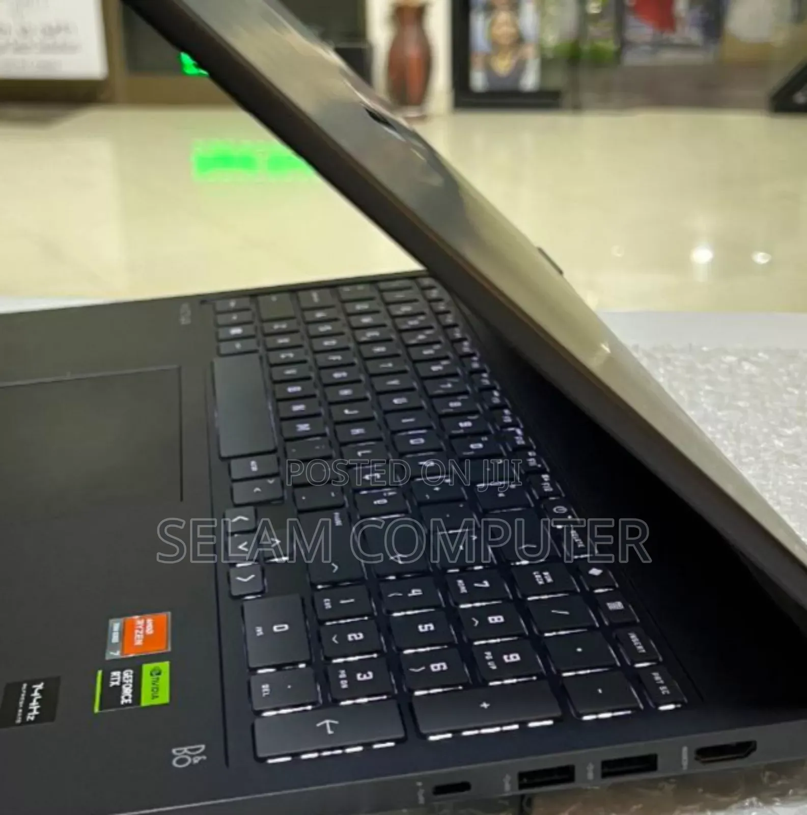 New Laptop HP Victus 15 16GB AMD Ryzen 7 SSD 1T