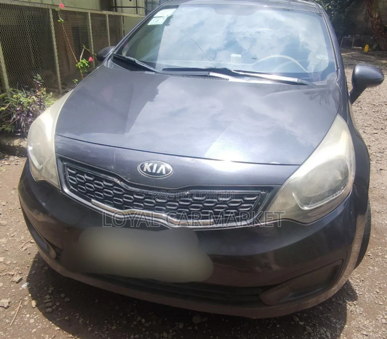 Kia Rio 2013 Gray