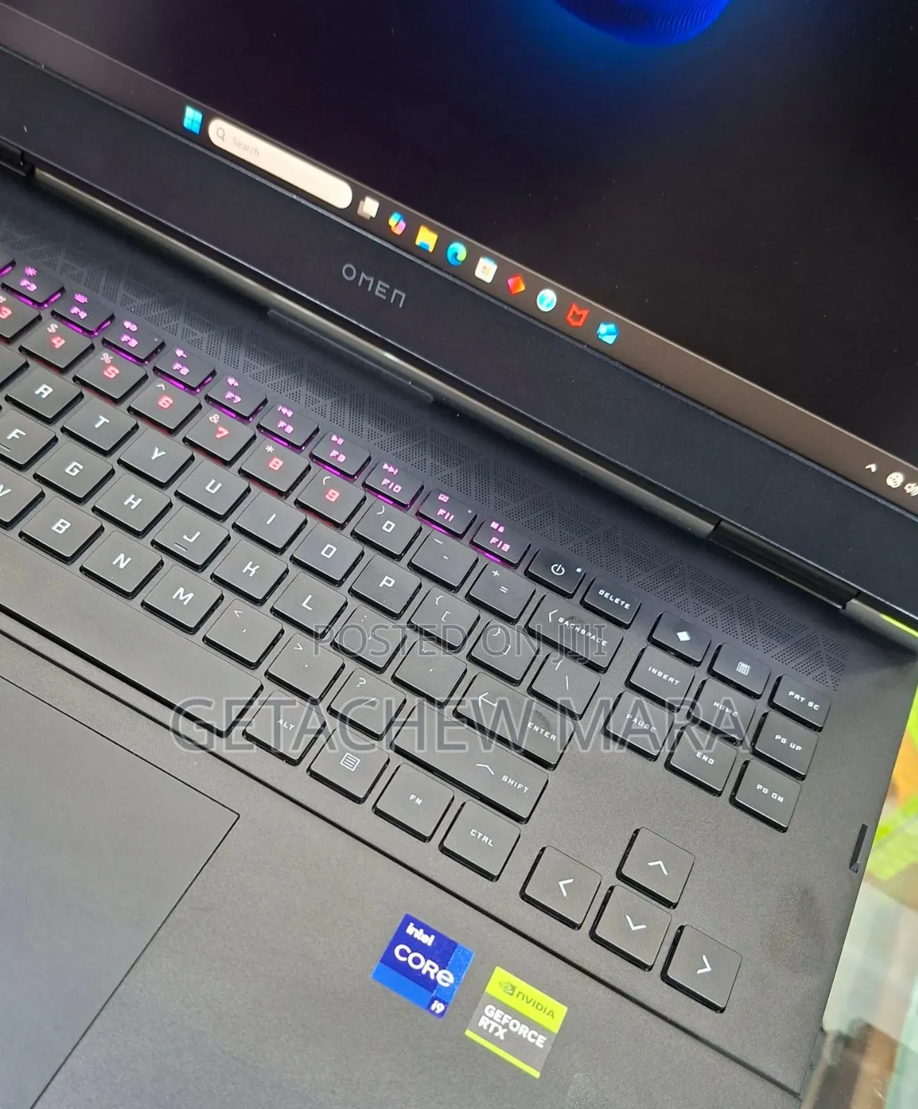 New Laptop HP Omen 17 32GB Intel Core I9 SSD 2T