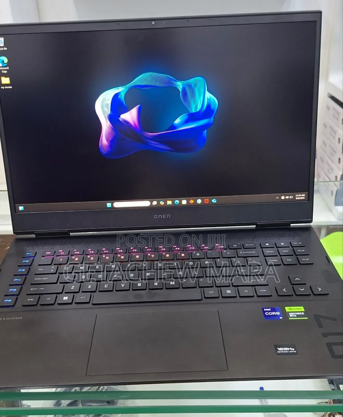 New Laptop HP Omen 17 32GB Intel Core I9 SSD 2T