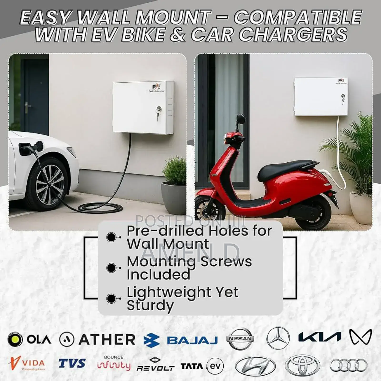 Electric Vehicles Charging Box Safety Cover