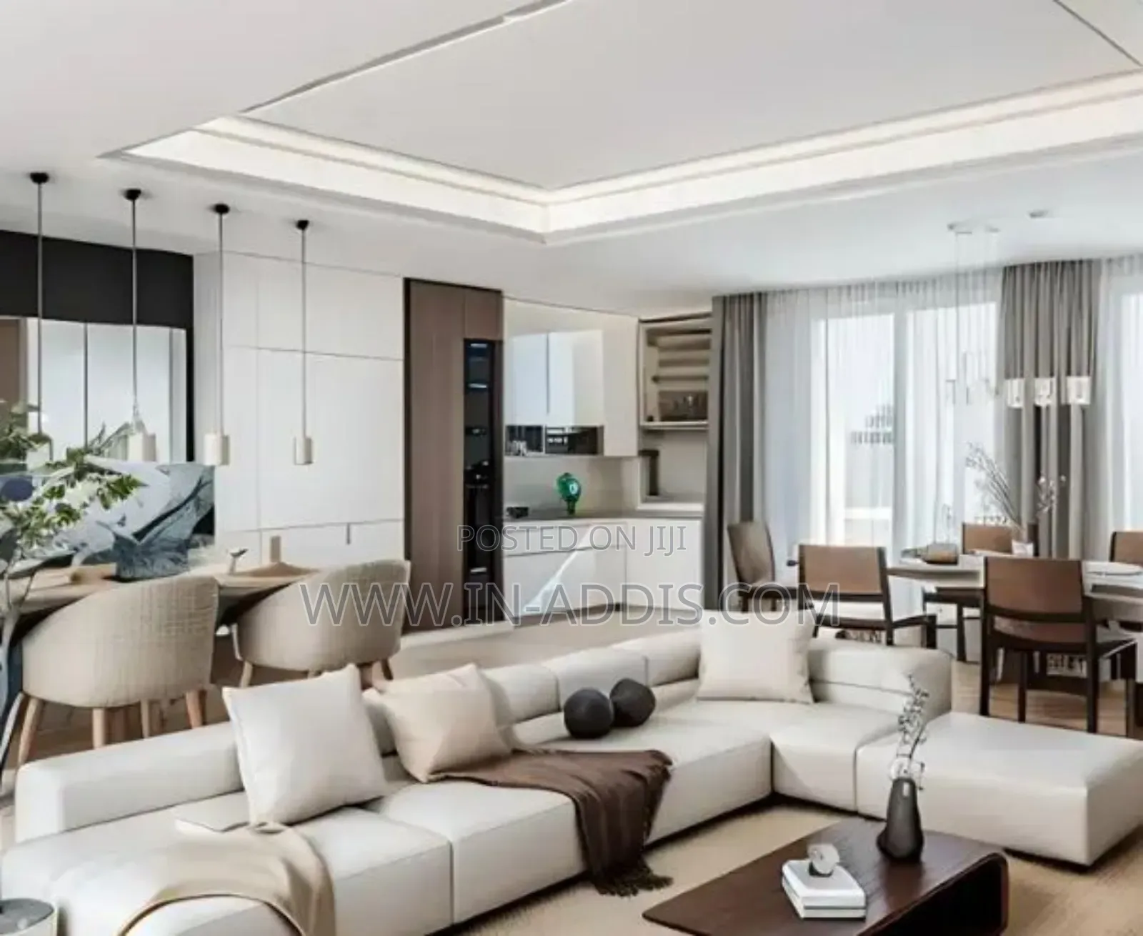 Furnished 2bdrm Apartment in Bole for rent