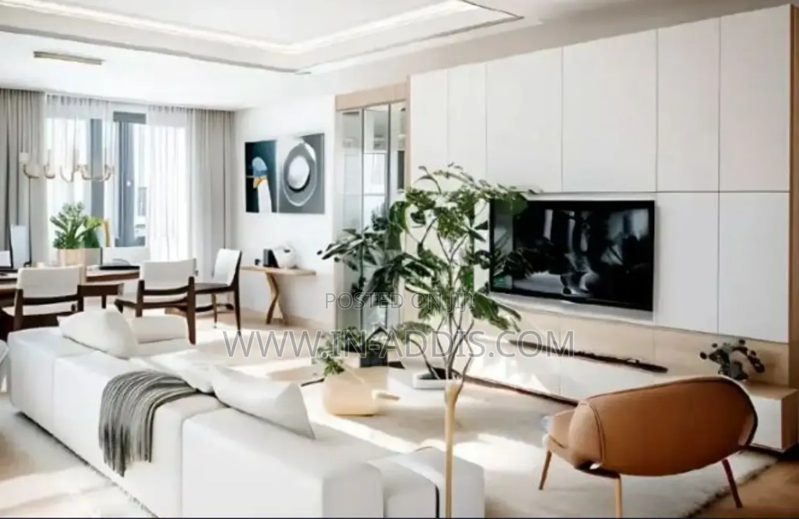 Furnished 2bdrm Apartment in Bole for rent