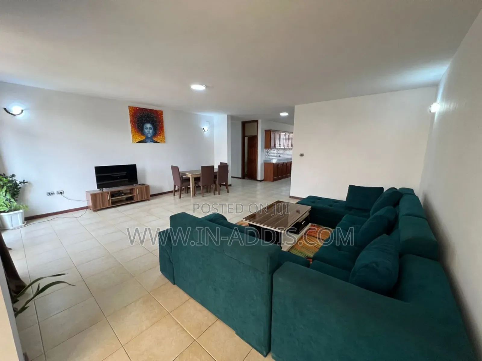 Furnished 2bdrm Apartment in Lideta for rent
