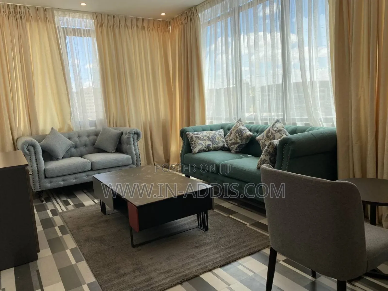 Furnished 1bdrm Apartment in Bole for rent