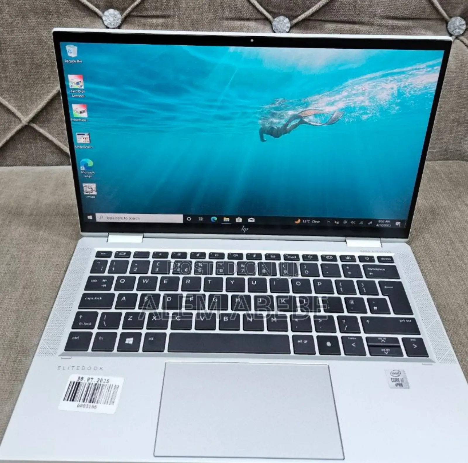 New Laptop HP EliteBook 1030 16GB Intel Core I7 SSD 512GB
