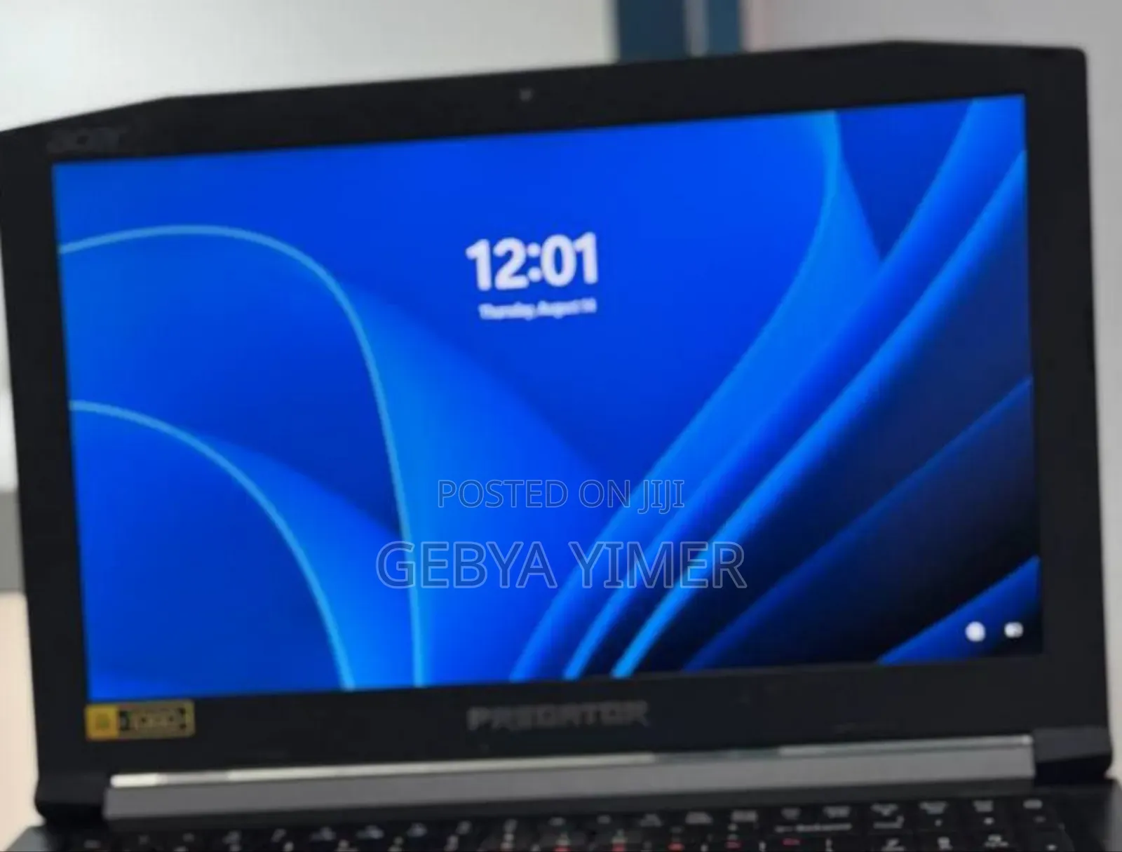 New Laptop Acer Predator Helios Neo 16 16GB Intel Core I7 SSD 256GB