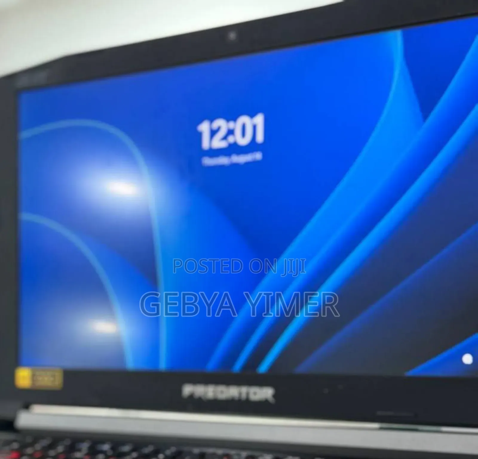 New Laptop Acer Predator Helios Neo 16 16GB Intel Core I7 SSD 256GB