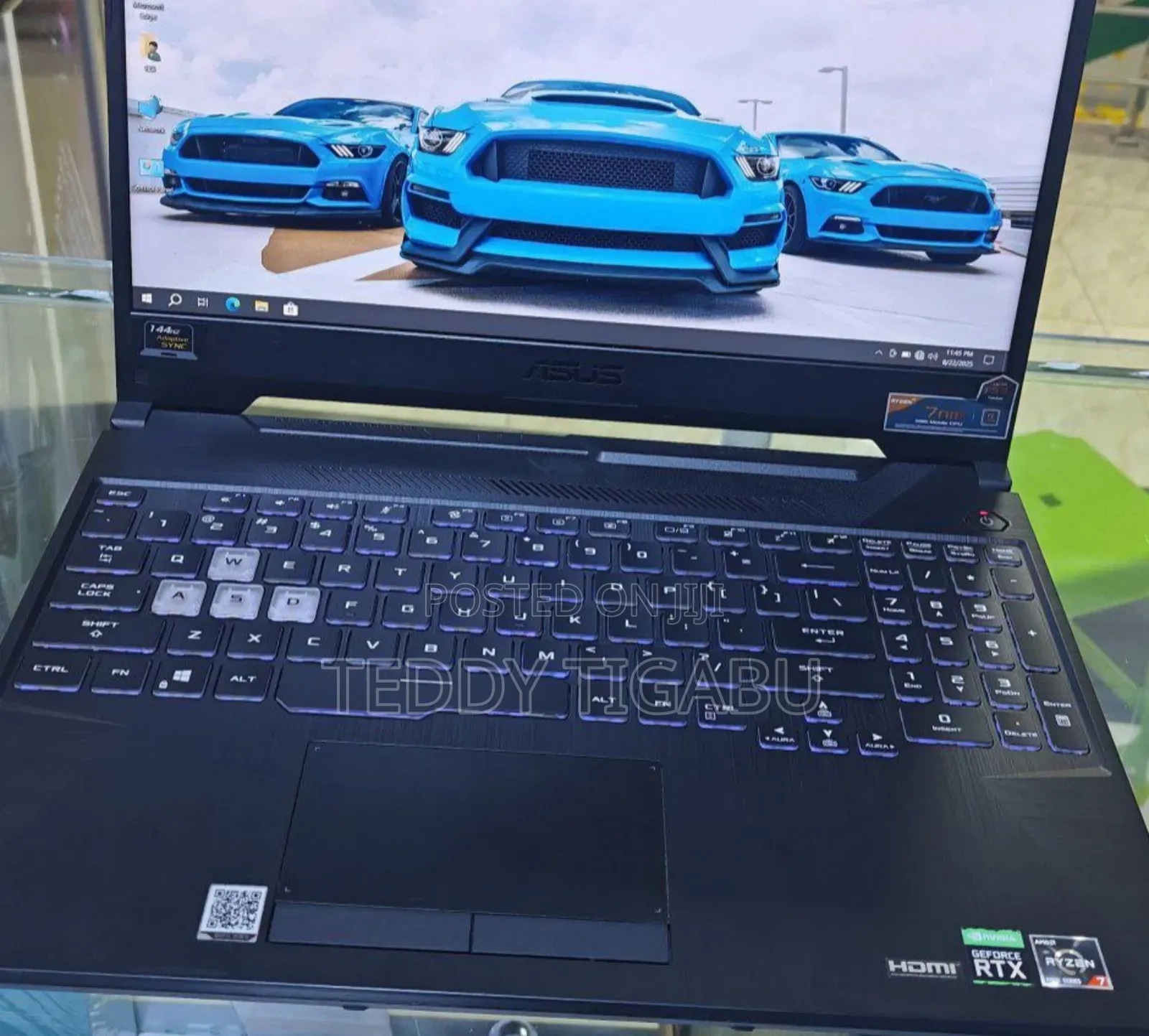 New Laptop Asus TUF Gaming A15 16GB AMD Ryzen 7 SSD 512GB