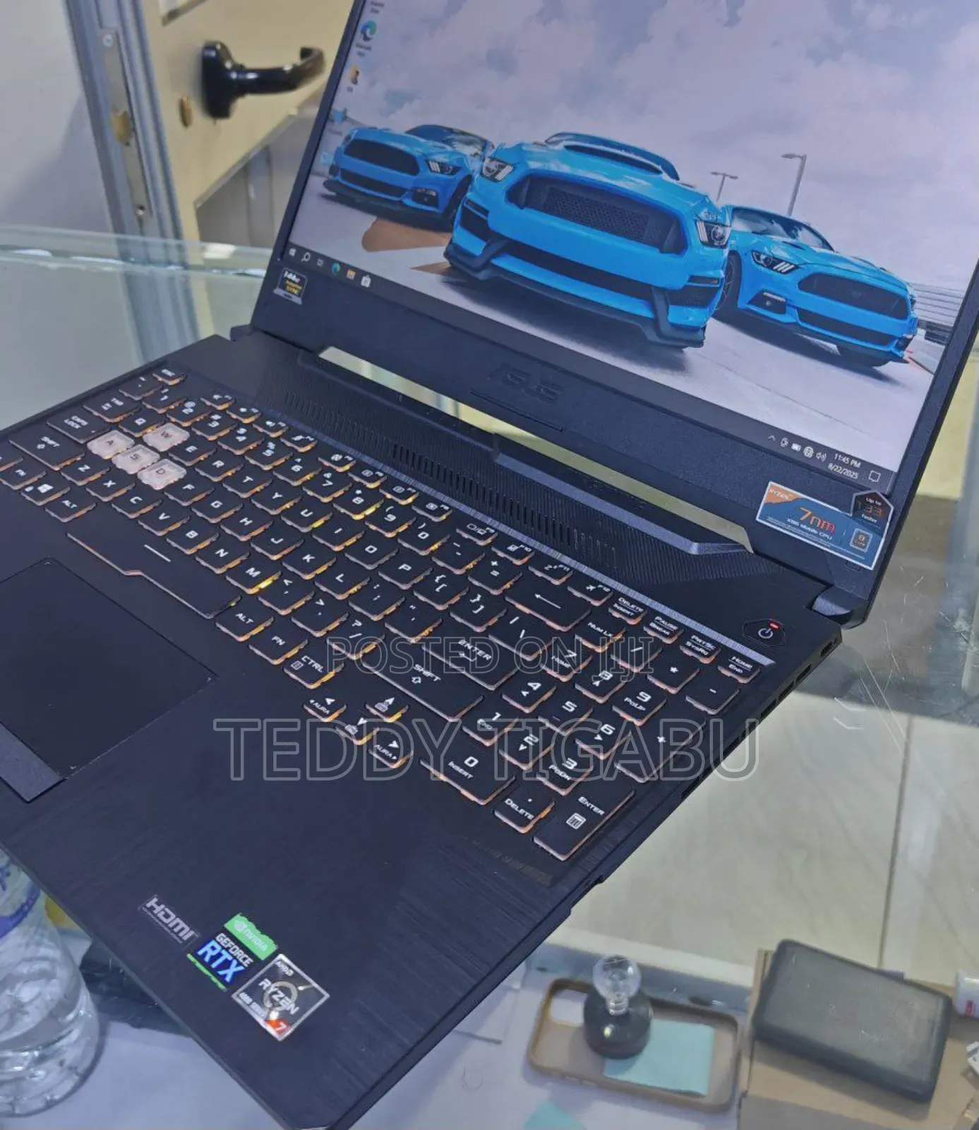 New Laptop Asus TUF Gaming A15 16GB AMD Ryzen 7 SSD 512GB