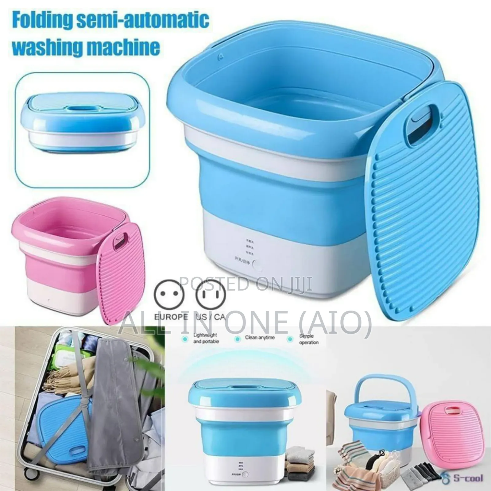 Mini Foldable Washing Machine