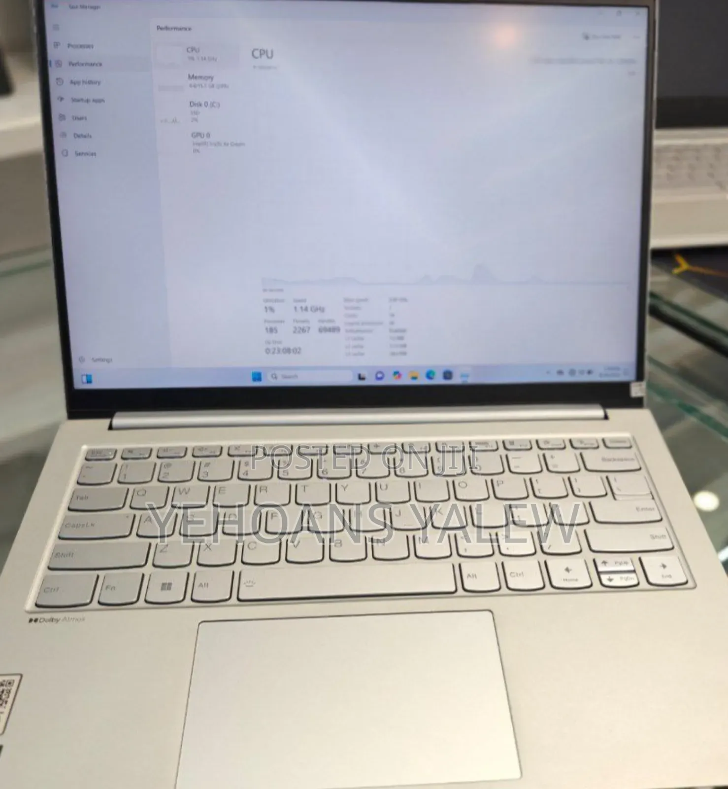 New Laptop Lenovo 16GB Intel Core I9 SSD 512GB