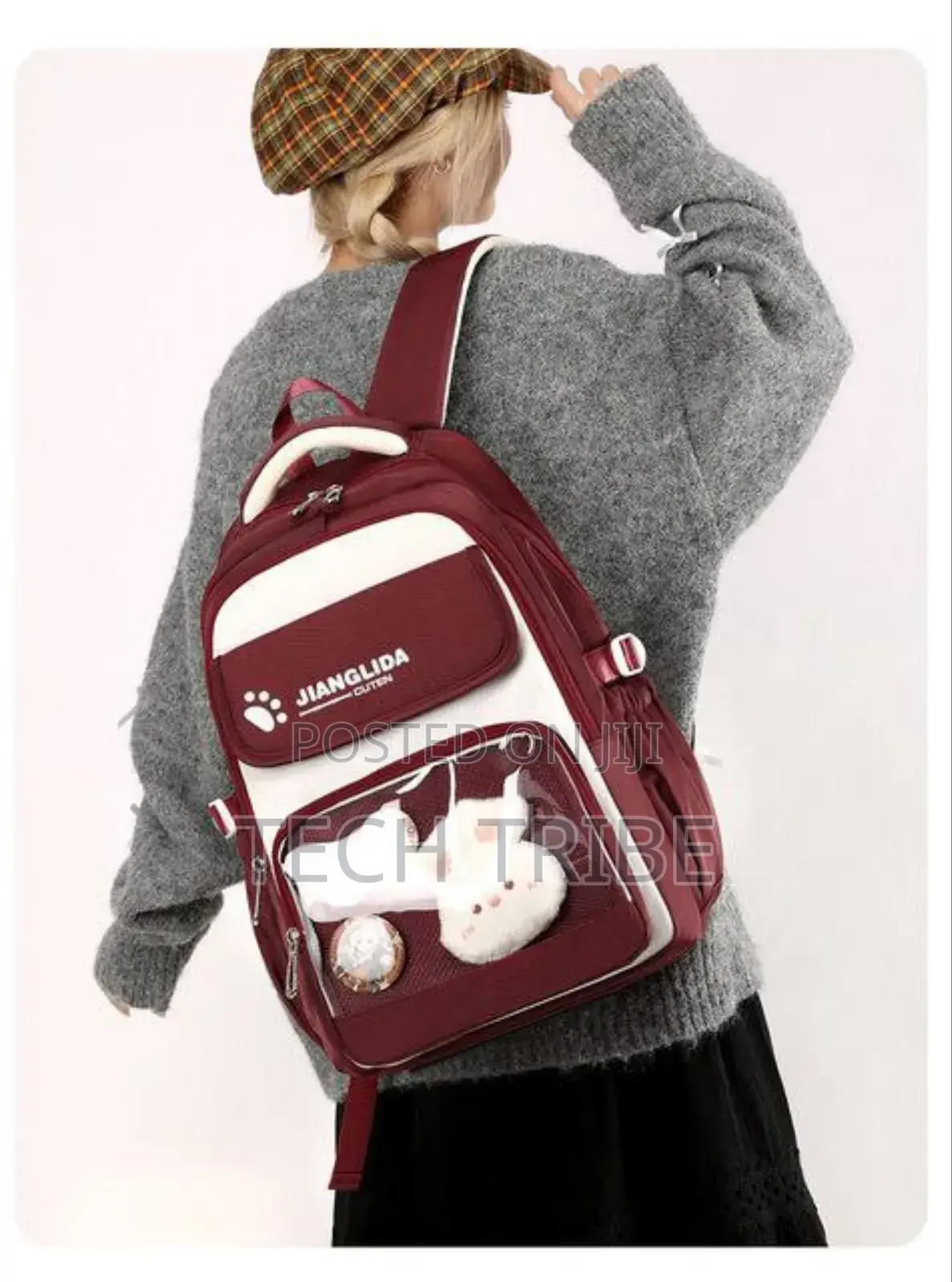 Schoolbag Cute Cloud for Kids Soft Padded Strap for Comfy All-Day Wear