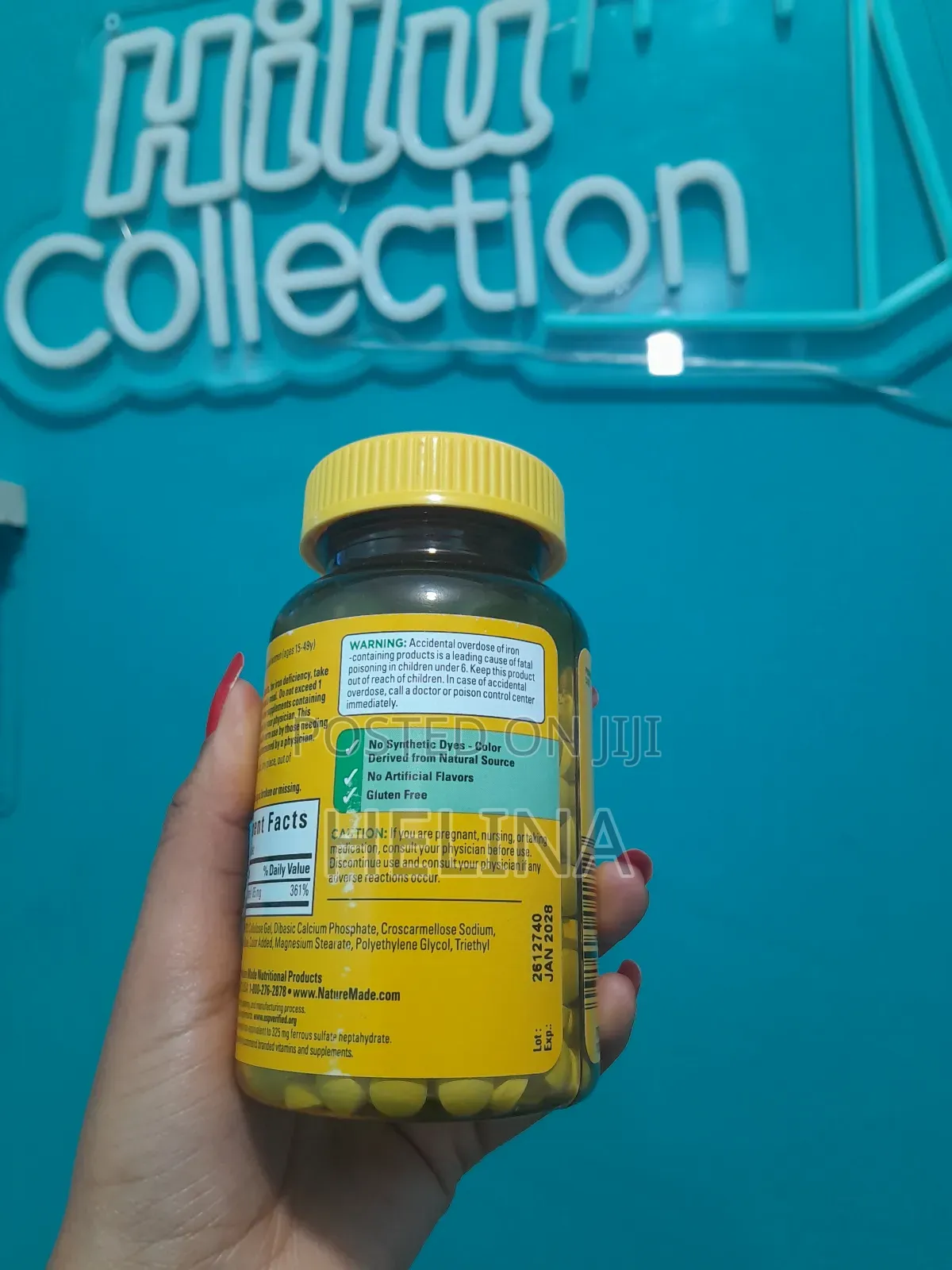 Nature Made Iron Supplement 65 Mg 365 Tablets From Usa