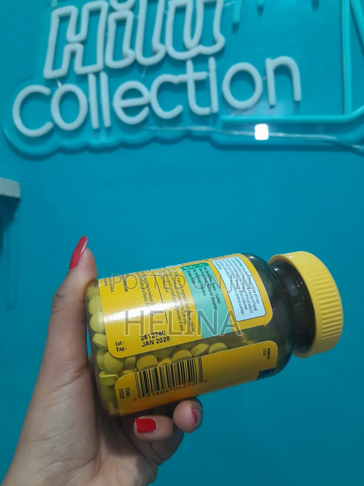 Nature Made Iron Supplement 65 Mg 365 Tablets From Usa