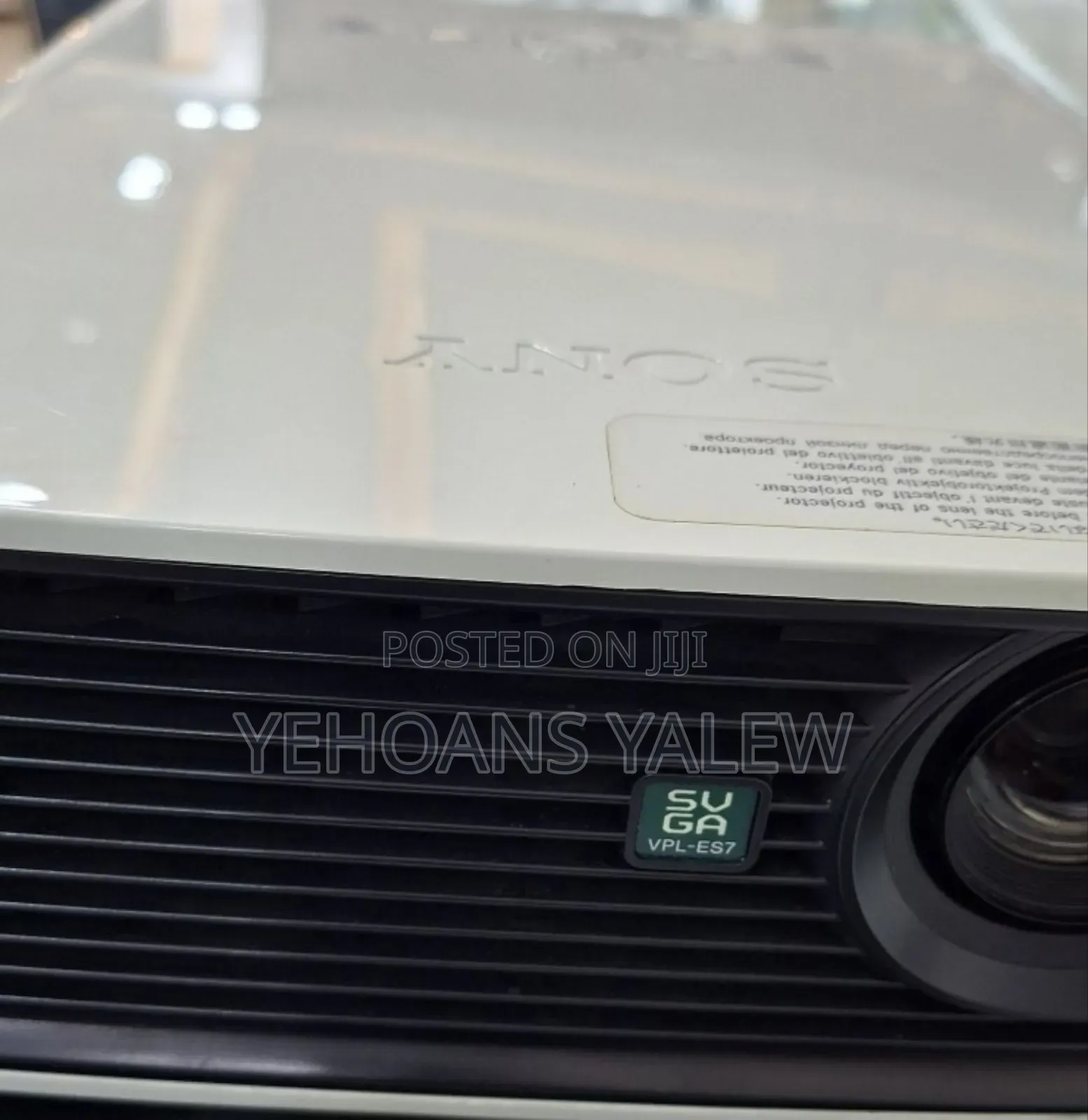 Budget Projector Sony VPL-Es7 Projector White Brightness 2,20