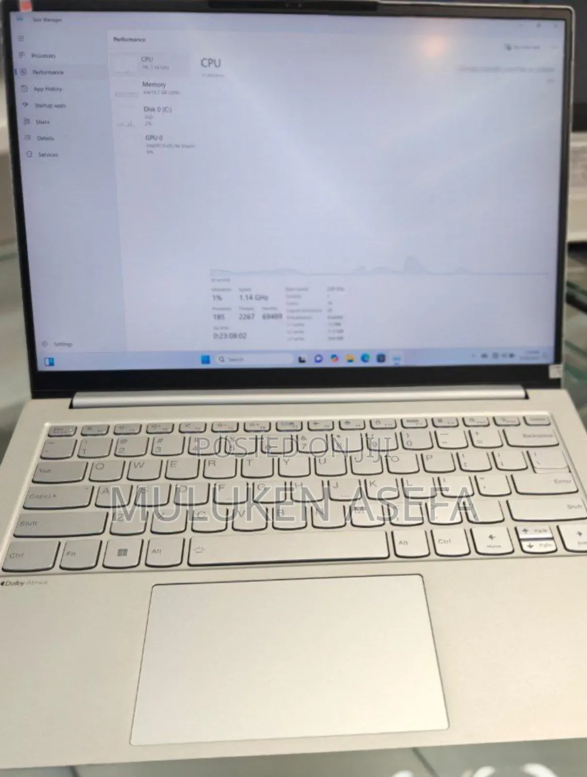 New Laptop Lenovo 16GB Intel Core I9 SSD 512GB